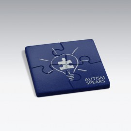 Customized Square Puzzle-Texture Coaster (UV Print)