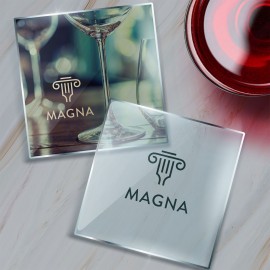 Personalized Square Glass Coaster