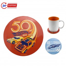 Promotional Round Hardwood Coaster