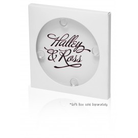 4 in Square Full Color Custom Glass Coasters with Logo