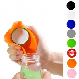 Silicone Jar Opener Gripper Pad with Logo