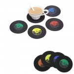 Vinyl Record Coasters MOQ 100PCS with Logo