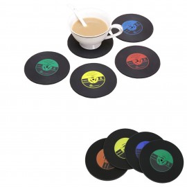 Vinyl Record Coasters MOQ 100PCS with Logo