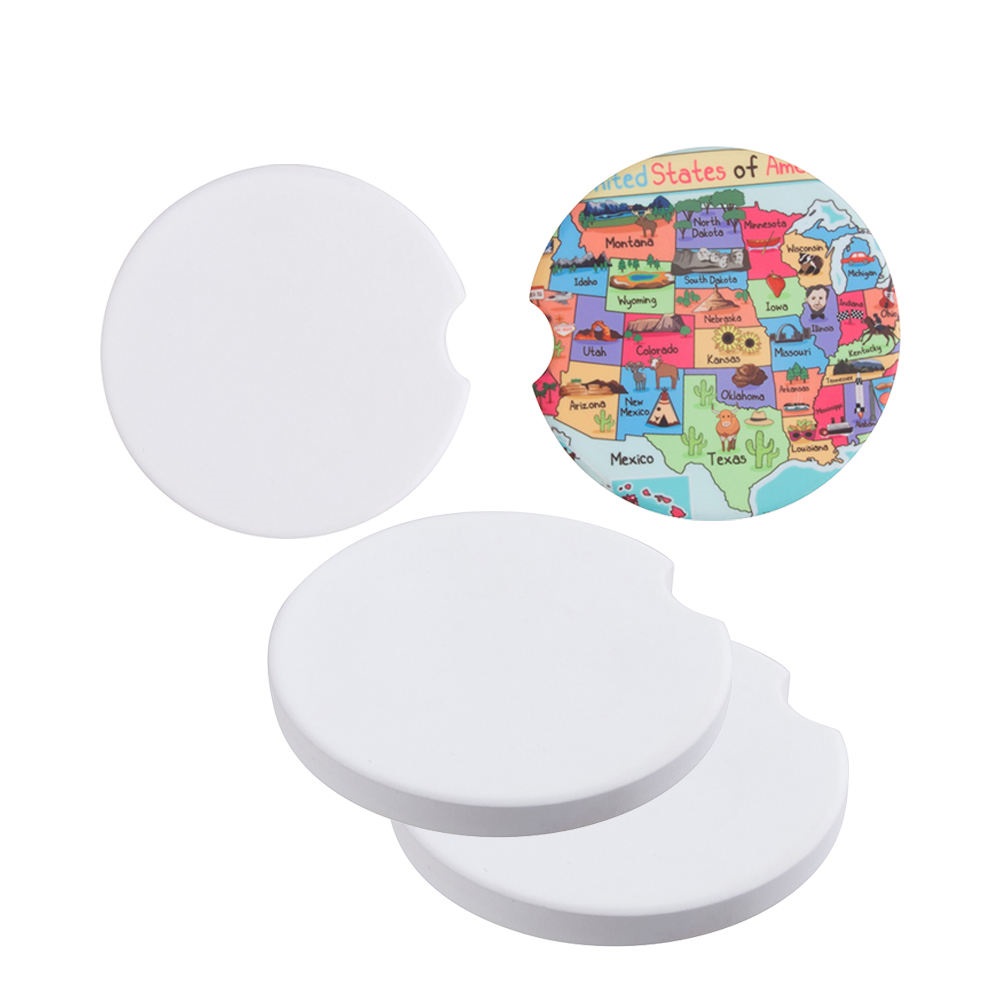 Absorbent Car Coaster with Logo Absorbent Car Coaster with Logo