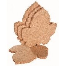 Promotional Grape Leaf Shape Cork Coaster