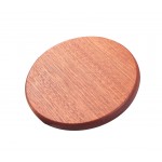 Customized Flat Style Ebony Wood Coasters