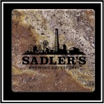 Custom Imprinted Faux Marble Printed Square Coaster