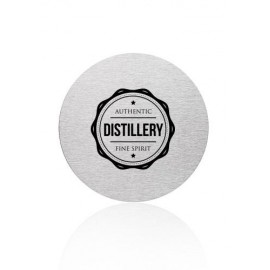 Personalized Reno Stainless Steel Round Coasters