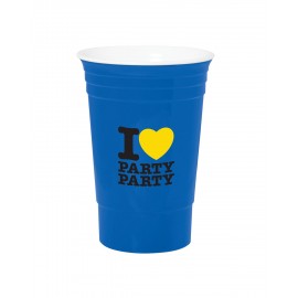 Prime Line USA Made 16oz The Party Cup with Logo  Prime Line USA Made 16oz The Party Cup with Logo
