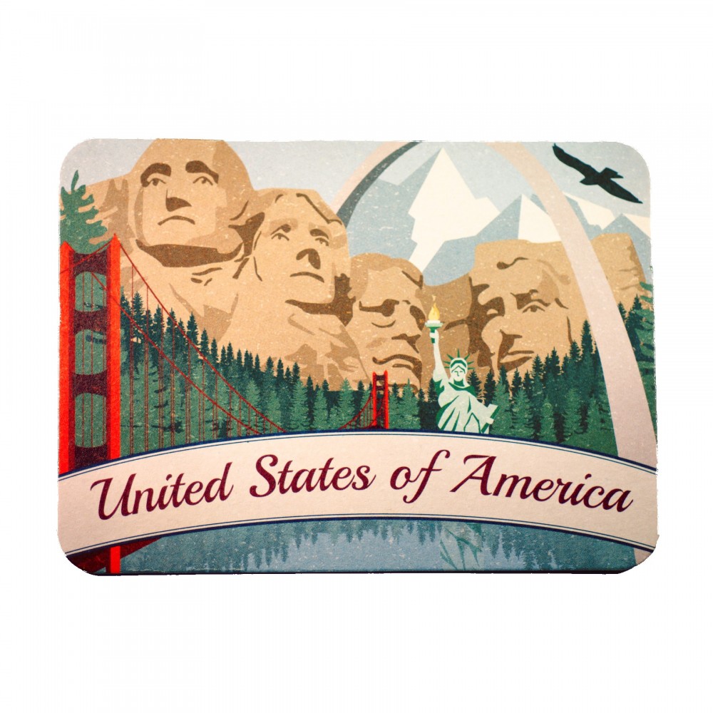 Logo Branded Made in the USA Coaster Logo Branded Made in the USA Coaster