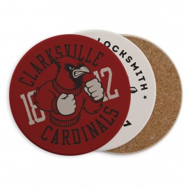 Customized Round Absorbent Ceramic Coaster  Customized Round Absorbent Ceramic Coaster