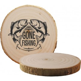 Promotional Tree Bark Coaster