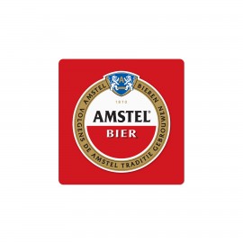 Square Paperboard Coaster with Logo