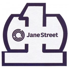 14 pt Budgetboard Coaster, 3.5" #1 with Logo