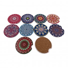 Customized Ceramic Car Coasters MOQ 100PCS
