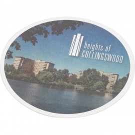 Circle Paperboard Coaster with Logo