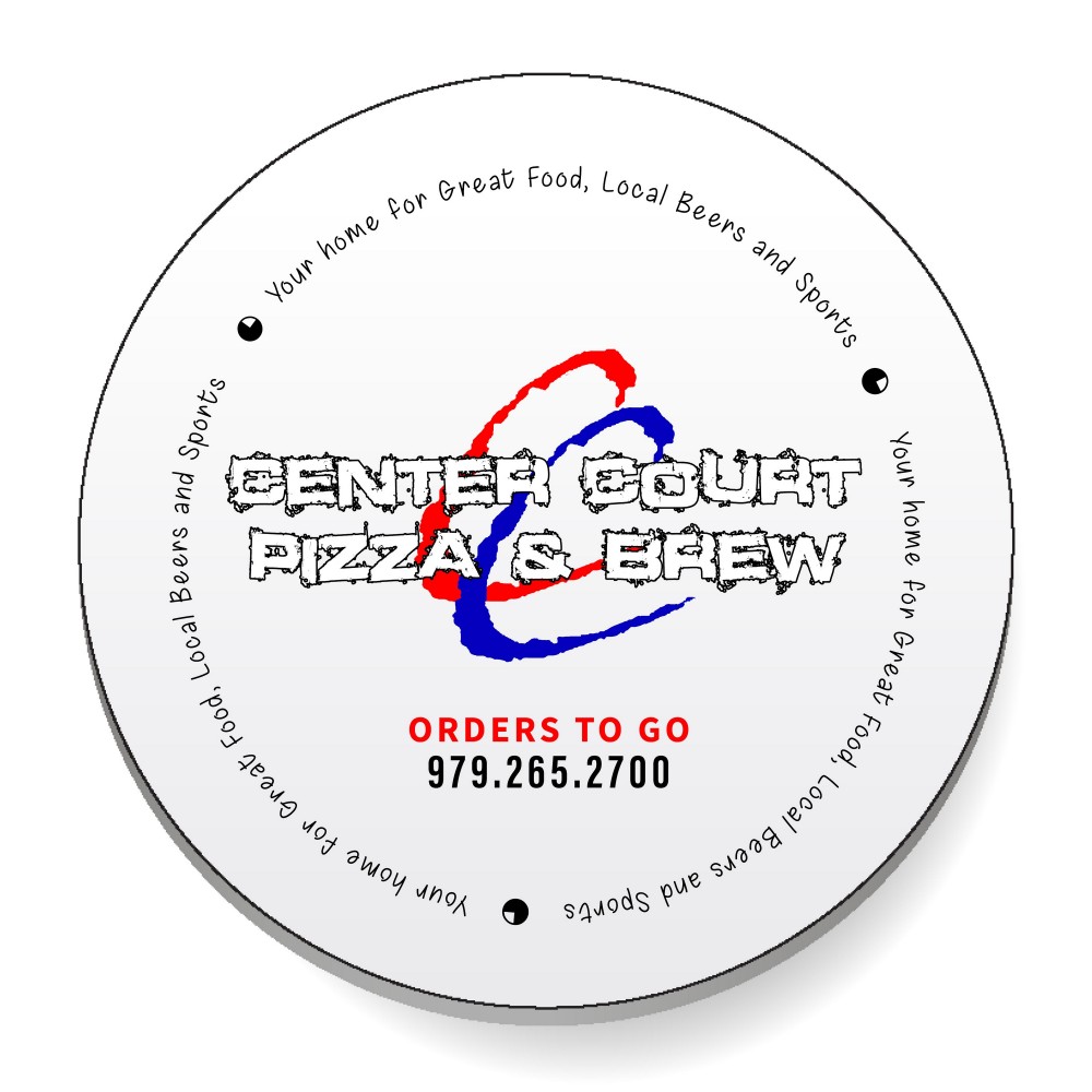 Coaster Round 4" | Full Color | Medium Weight Pulp Board Custom Imprinted Coaster Round 4" | Full Color | Medium Weight Pulp Board Custom Imprinted