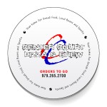 Coaster Round 4" | Full Color | Medium Weight Pulp Board Custom Imprinted