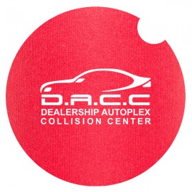 Premium 2 5/8" Round Foam Car Coasters with Logo  Premium 2 5/8" Round Foam Car Coasters with Logo