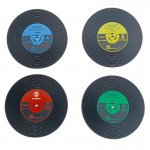 Promotional Vinyl Record Coaster - PVC