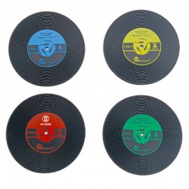 Promotional Vinyl Record Coaster - PVC