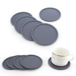 Logo Branded Silica Gel Cup Pad