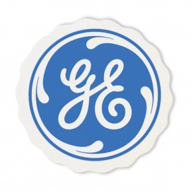 40 pt. Pulpboard Coaster, 3.625" Scalloped with Logo