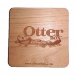Personalized 3.5" x 3.5" - Promotional Hardwood Coasters - Square or Round