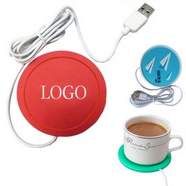 Heatable Coaster with Logo
