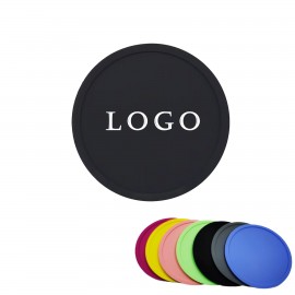 Food-Grade Silicone Coaster with Logo