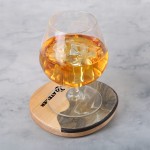 Personalized Everwood Pakka & Birchwood Coaster