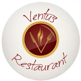 Full Color Process 16 Point Round Coated Stock Coaster Custom Imprinted