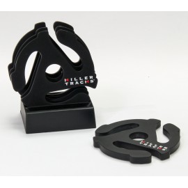 Personalized 4-Pc Custom Shaped Coaster Set w/Base