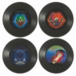 Promotional 1-Sided Mini Record Coasters - Bulk