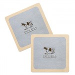35-40 Point 3.5" Pulp Board Coaster - Round or Square with Logo