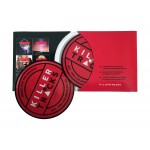 Double Sleeve - 1-Sided Record Label Coasters Logo Branded