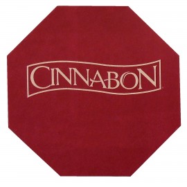 40 pt High Density Coaster, 3.5" Octagon with Logo