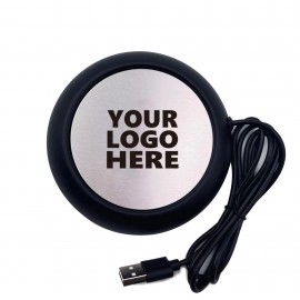 Personalized USB Heating Coffee Mug Coaster MOQ 30PCS