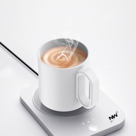 Logo Branded Temperature Coaster With Wireless Charging