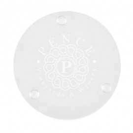 Personalized Round Glass Beverage Coaster