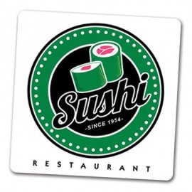 Custom Square Coaster with Logo  Custom Square Coaster with Logo