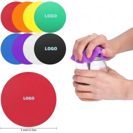 Customized Silicone Bottle Lid Openers Grip