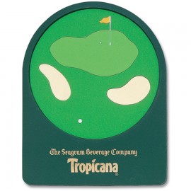 Logo Branded 3D Flexi Pals Golf Coaster