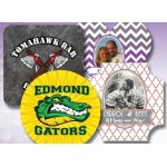 Custom Imprinted Multi Color Personalized Pulp Board Coaster (40 PT, 2 Side, 4 Color)