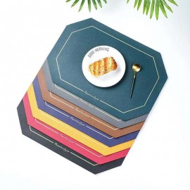 Personalized Creative PU Leather Place mats