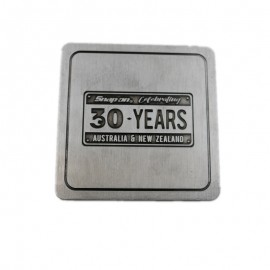 Stainless Steel Non-Slip Heat Resistant Cup Coaster with Logo  Stainless Steel Non-Slip Heat Resistant Cup Coaster with Logo