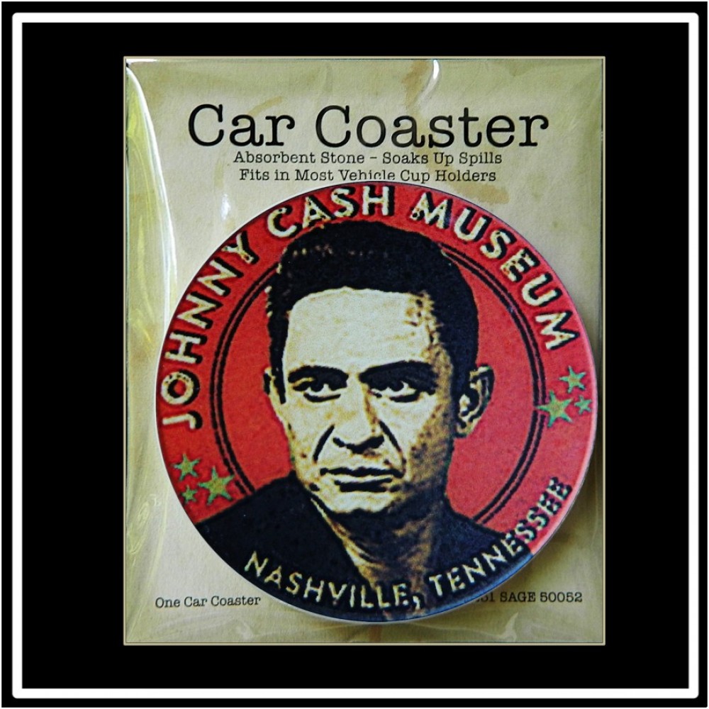 Logo Branded Single Packaged Absorbent Stone Car Coaster (2.5" Diameter) - Full Bleed Print Logo Branded Single Packaged Absorbent Stone Car Coaster (2.5" Diameter) - Full Bleed Print