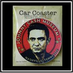 Logo Branded Single Packaged Absorbent Stone Car Coaster (2.5" Diameter) - Full Bleed Print