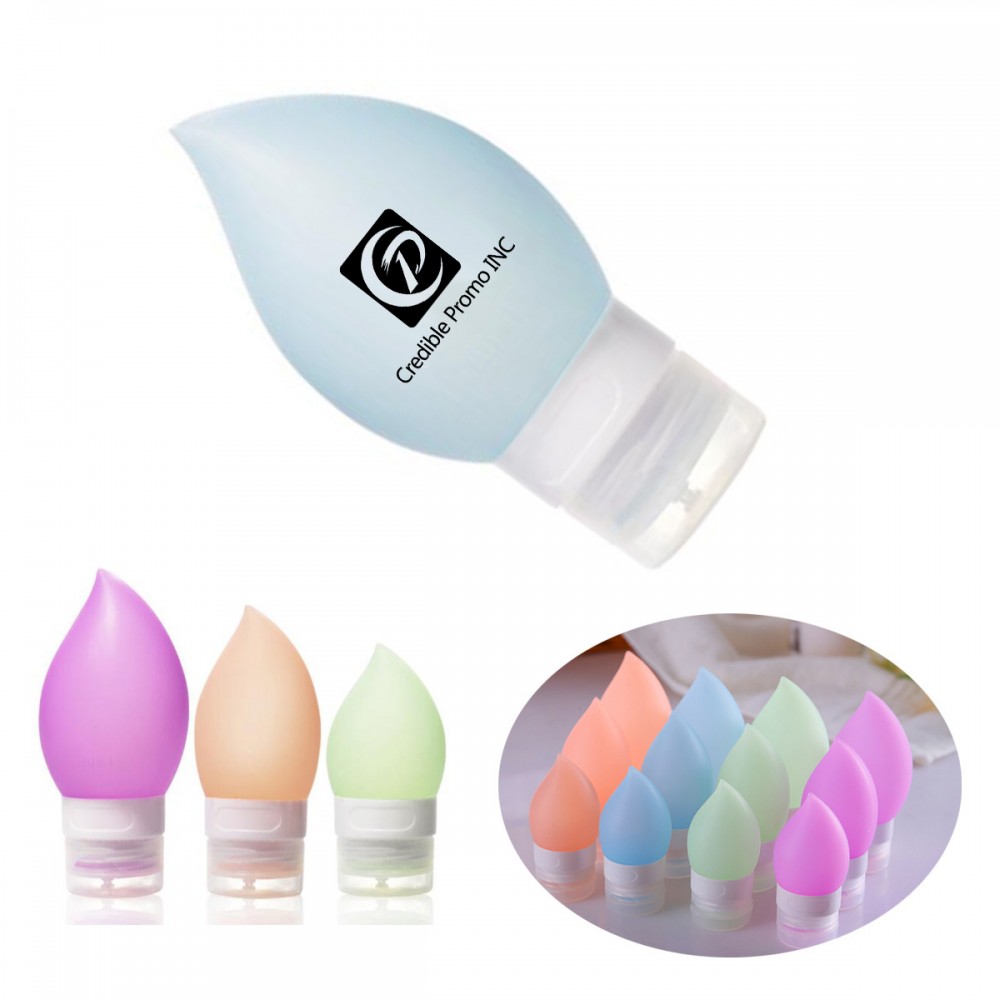 Soft Silicone Shampoo Containers Custom Imprinted Soft Silicone Shampoo Containers Custom Imprinted