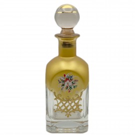 Glass Bottle With Real Gold Decoration Custom Imprinted